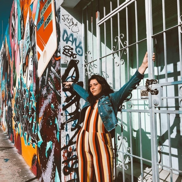 Pants - ✨ stripped jump suit ✨